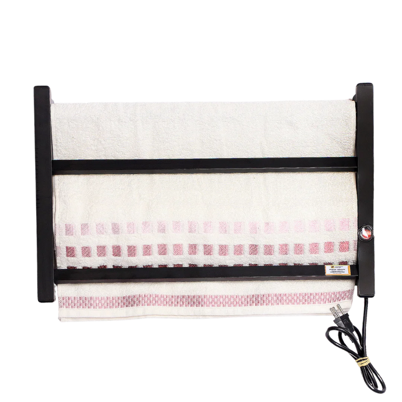 Toalheiro Térmico Eletrico Branco ou Preto 110v - 220v