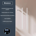 Toalheiro Térmico Inteligente Vertical Atena | Inox com Wi-Fi, Timer e Display Digital