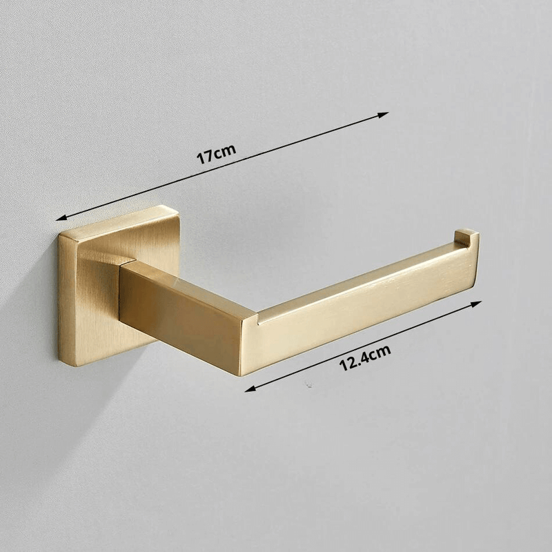 Acessórios Para Banheiro Luxury Gold Escovado