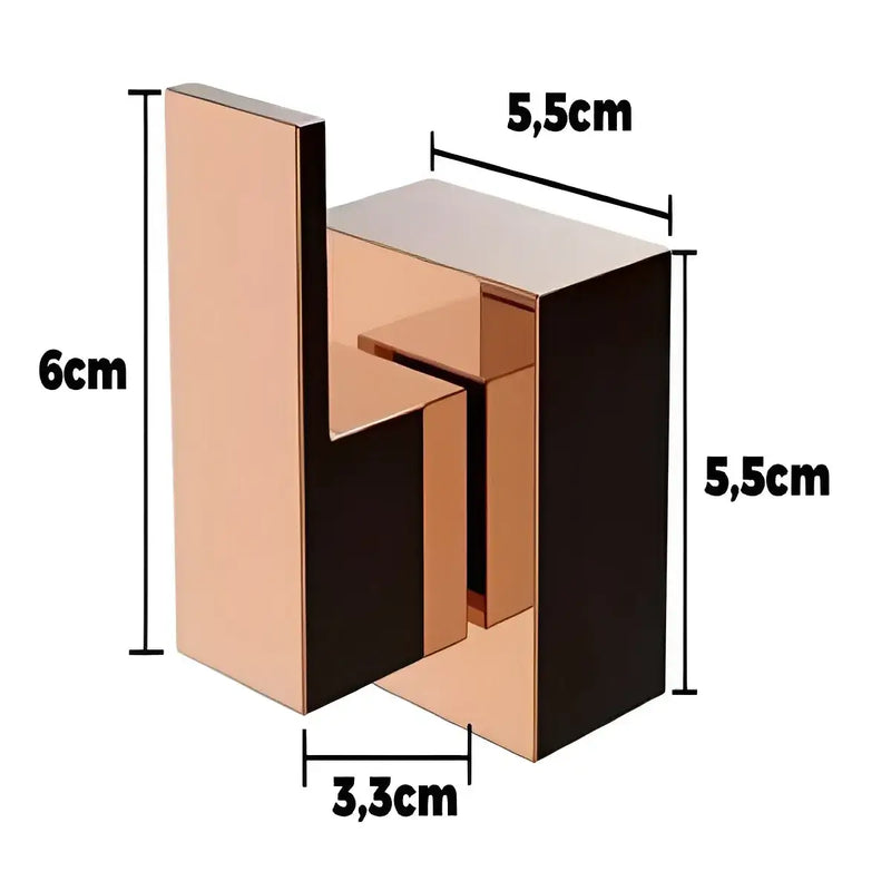 Acabamento Para Base De Registro Rose Gold Padrão Deca e Docol